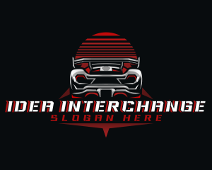 Sports Car Racing logo design