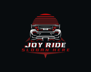 Sports Car Racing logo design