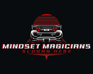 Sports Car Racing logo design