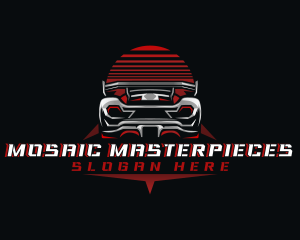 Sports Car Racing logo design