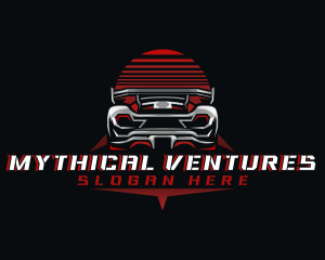 Sports Car Racing logo design