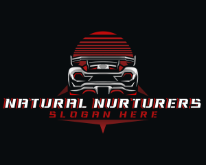 Sports Car Racing logo design