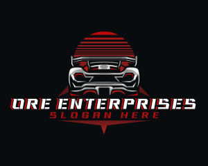 Sports Car Racing logo design