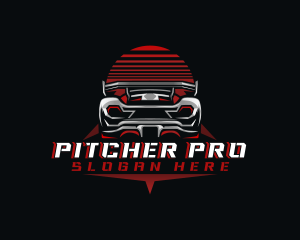 Sports Car Racing logo design