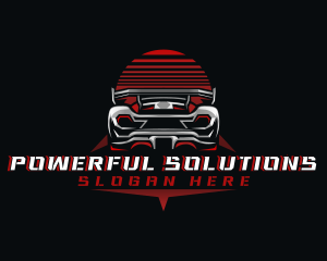 Sports Car Racing logo design