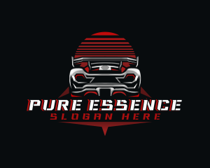 Sports Car Racing logo design