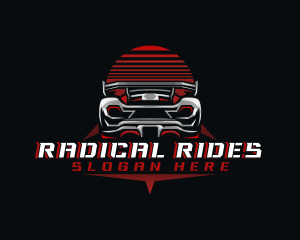 Sports Car Racing logo design