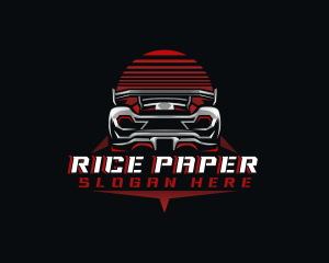 Sports Car Racing logo design