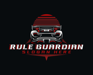 Sports Car Racing logo design