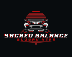 Sports Car Racing logo design