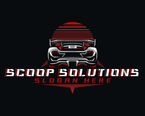 Sports Car Racing logo design