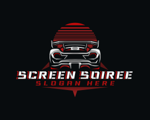 Sports Car Racing logo design