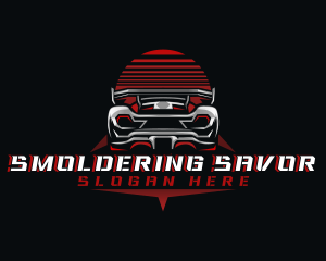 Sports Car Racing logo design