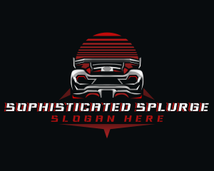 Sports Car Racing logo design