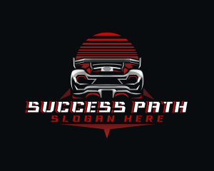 Sports Car Racing logo design