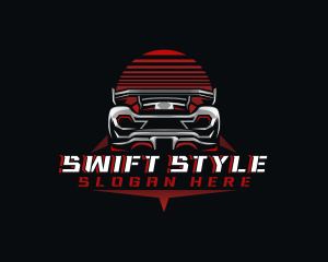 Sports Car Racing logo design