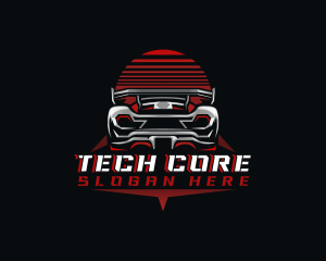 Sports Car Racing logo design