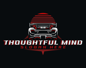 Sports Car Racing logo design