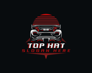 Sports Car Racing logo design