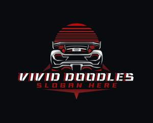 Sports Car Racing logo design