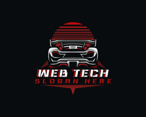 Sports Car Racing logo design