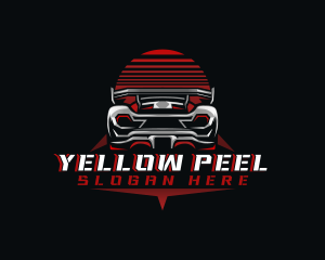 Sports Car Racing logo design