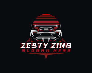 Sports Car Racing logo design