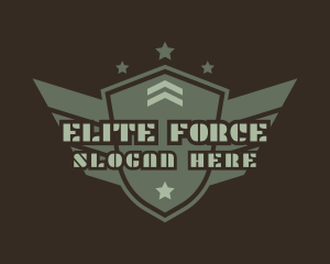 Army Shield Star logo