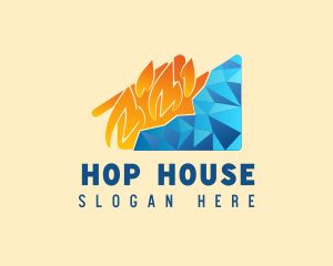 Fire Ice House logo design