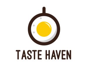 Coffee & Egg Breakfast logo design