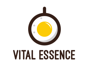 Coffee & Egg Breakfast logo design