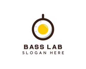 Coffee & Egg Breakfast logo design