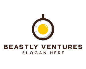 Coffee & Egg Breakfast logo design