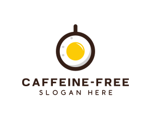 Coffee & Egg Breakfast logo design