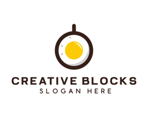 Coffee & Egg Breakfast logo design