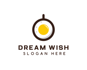 Coffee & Egg Breakfast logo design