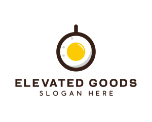 Coffee & Egg Breakfast logo design