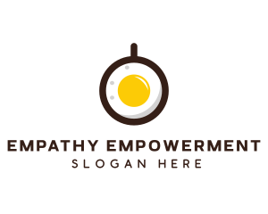 Coffee & Egg Breakfast logo design