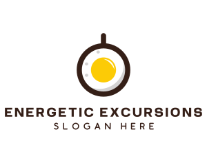 Coffee & Egg Breakfast logo design