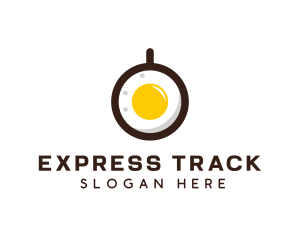 Coffee & Egg Breakfast logo design