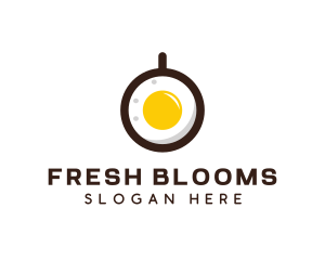 Coffee & Egg Breakfast logo design