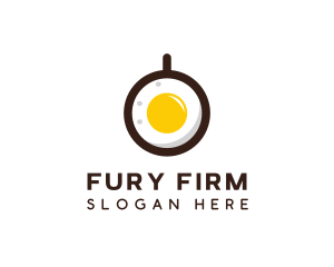 Coffee & Egg Breakfast logo design