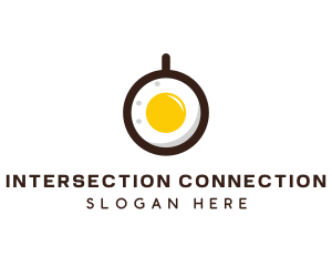 Coffee & Egg Breakfast logo design