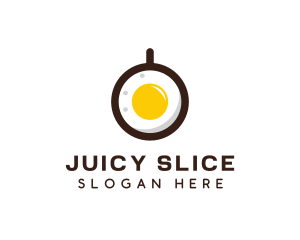 Coffee & Egg Breakfast logo design