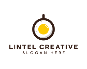 Coffee & Egg Breakfast logo design