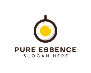 Coffee & Egg Breakfast logo design