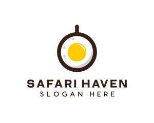 Coffee & Egg Breakfast logo design