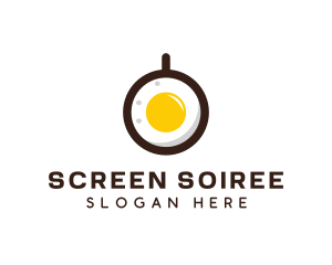 Coffee & Egg Breakfast logo design