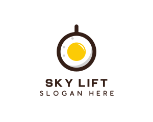 Coffee & Egg Breakfast logo design