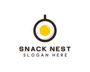 Coffee & Egg Breakfast logo design